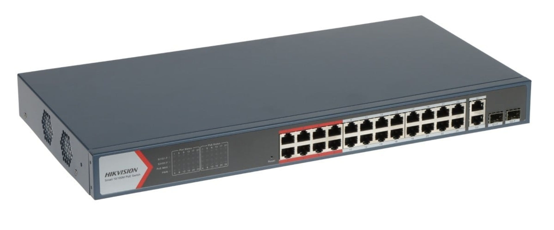 Hikvision DS-3E1326P-EI(B) 24 Port Fast Ethernet Smart POE Switch