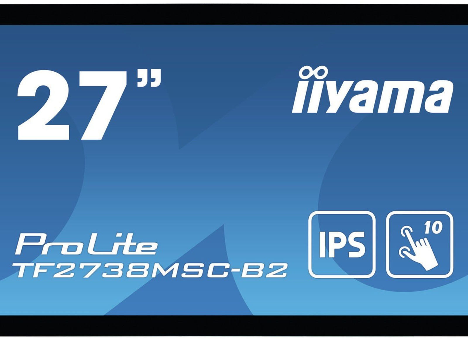 Iiyama Touch-Display ProLite TF2738MSC-B2 - 68.6 cm (27") - 1920 x 1080 Full HD