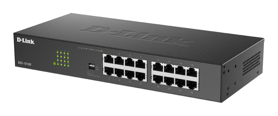 Switch 16 ports DGS-1016D
