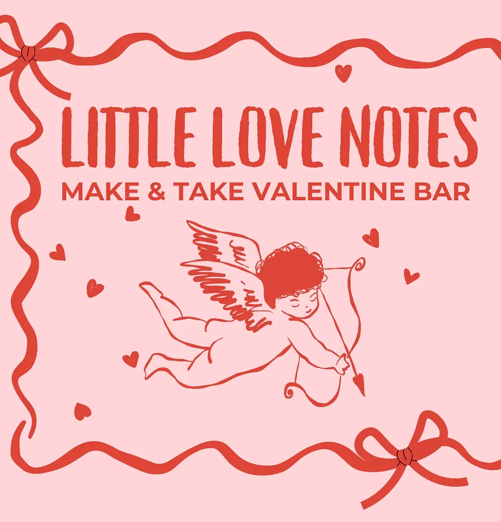 💝Little Love Notes: Valentine Collage Bar