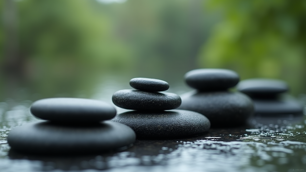 Deep Relaxation with Hot Basalt Stone Massages