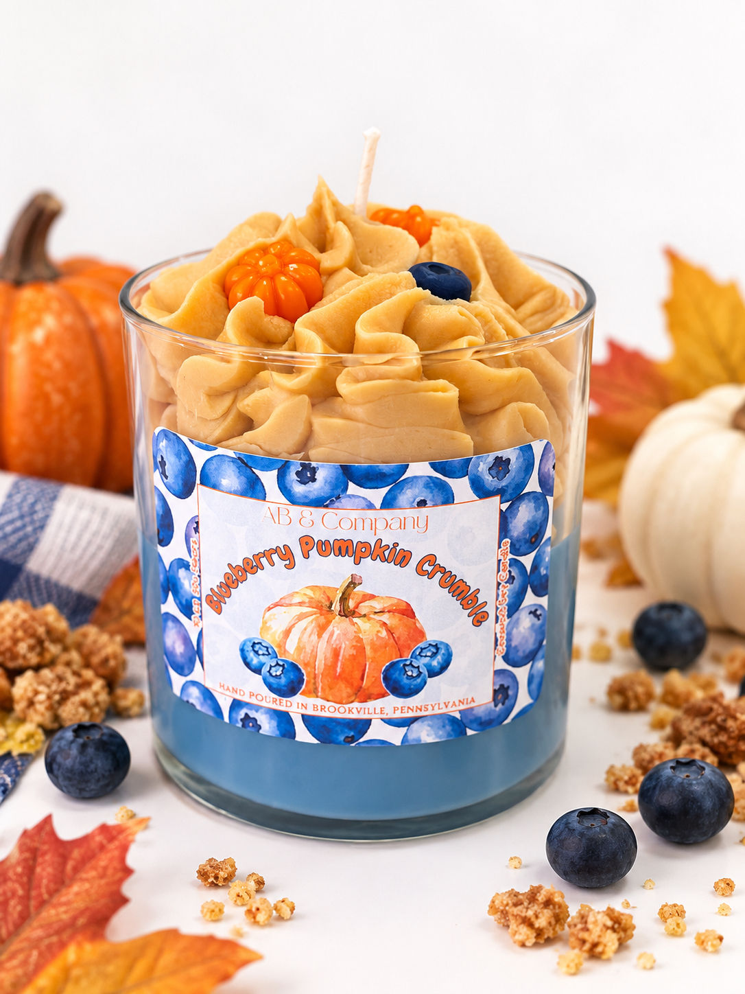 Blueberry Pumpkin Crumble
