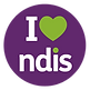 I HEART NDIS (Tras)