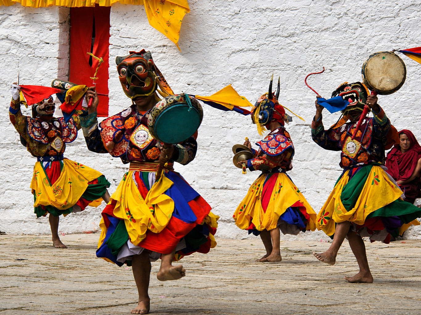 Königreich Bhutan intensiv bis Bumthang