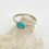 Thumbnail: Oval Turquoise Stacker size 6.25