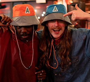 Having vibrant fun with festival waste turned into dashion