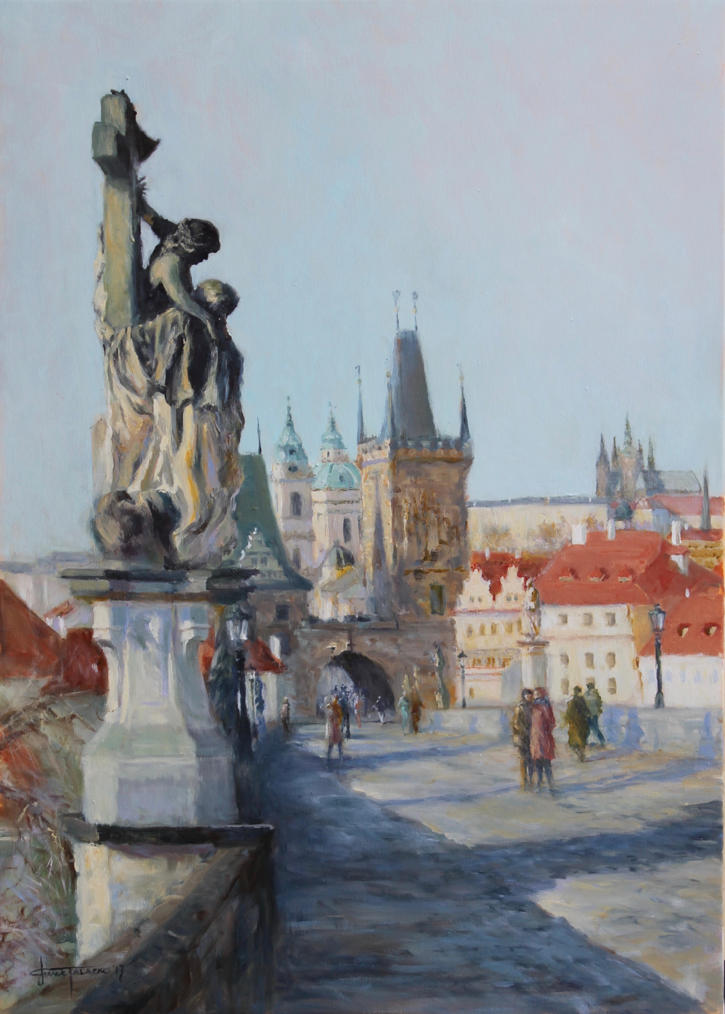 St Luthgard,King's Way, Prague