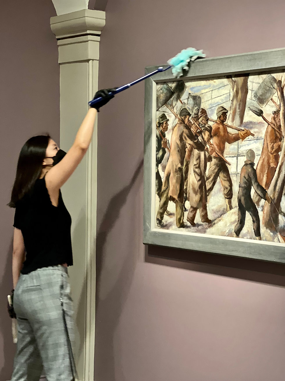 Gallery maintenance