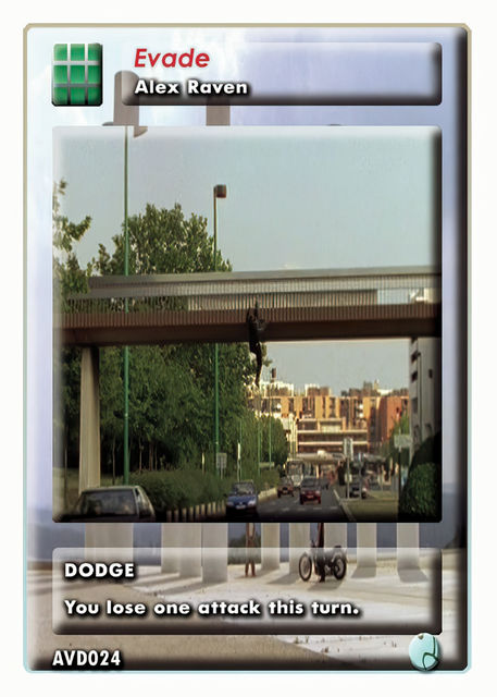 Highlander the card game Alex Raven Evade