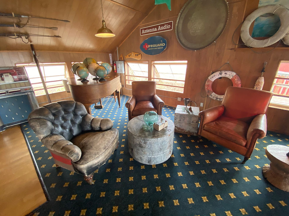Rustic Lounge Space