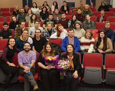 הלל חיפה - הקרנה בעברית וברוסית עם סילווה זלמנסון - נר שמיני של חנוכה