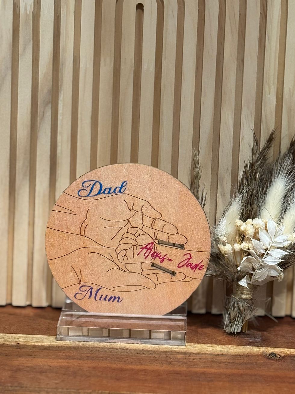 Thumbnail: Hospital wrist band keepsake 