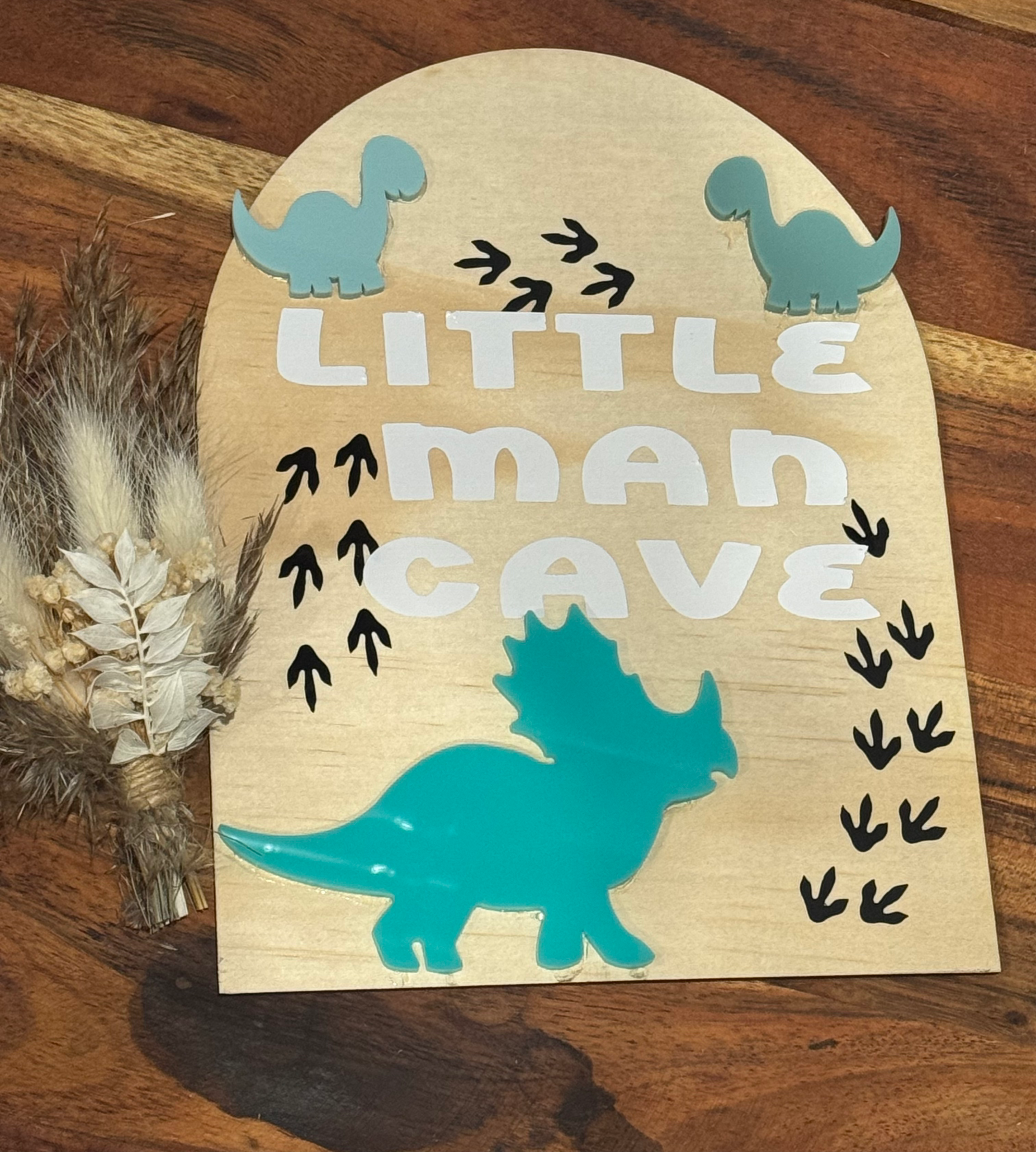 Little man cave sign 