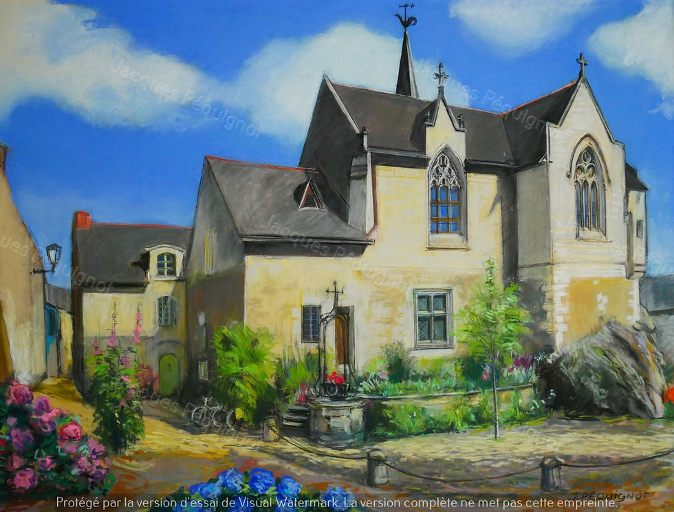 49x64 cm BEHUARD - le prieuré