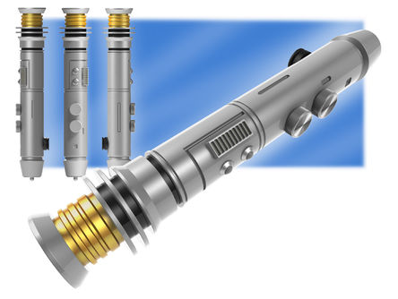 Shaak Ti Lightsaber Hilt