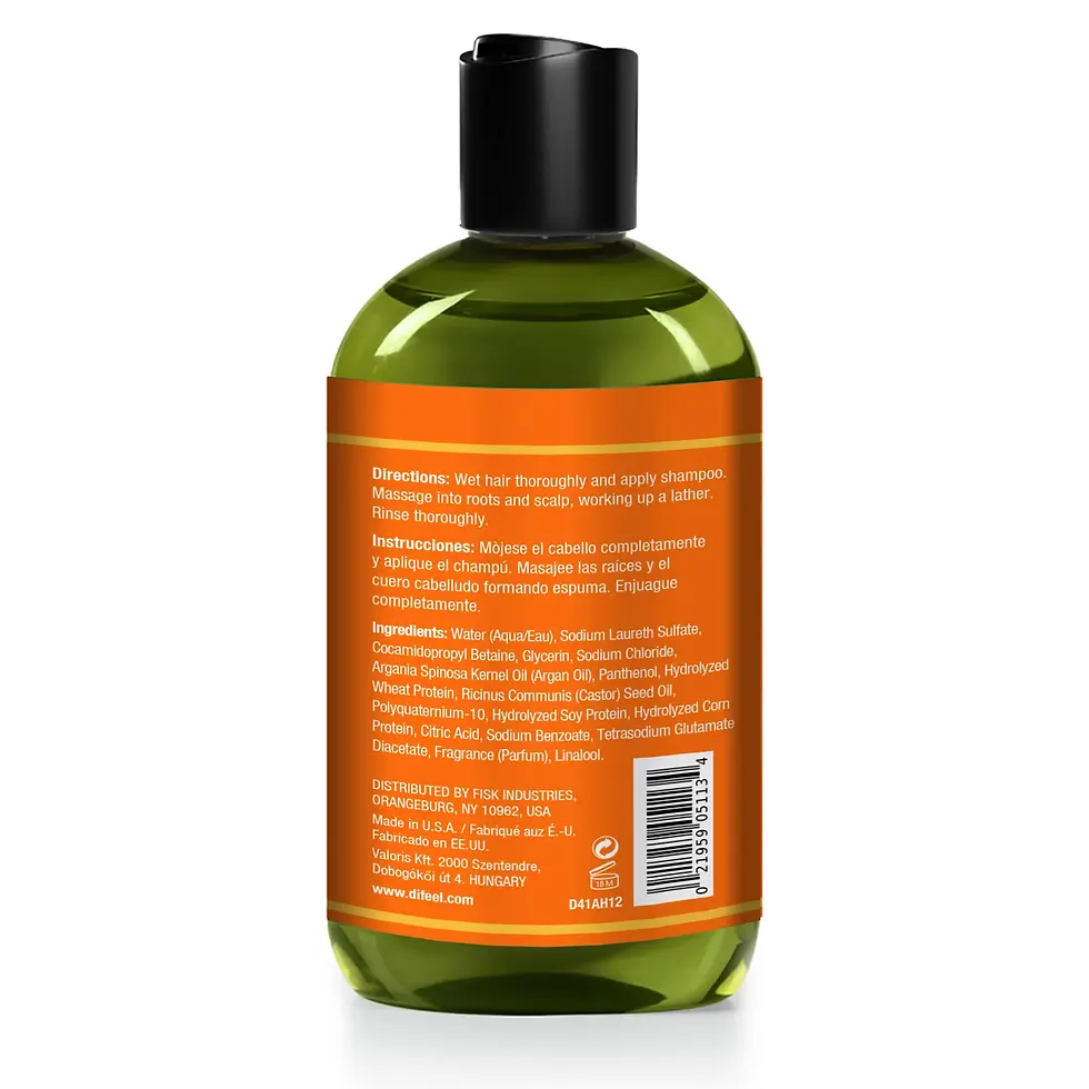 Thumbnail: DIFEEL ARGAN HYDRATING SHAMPOO
