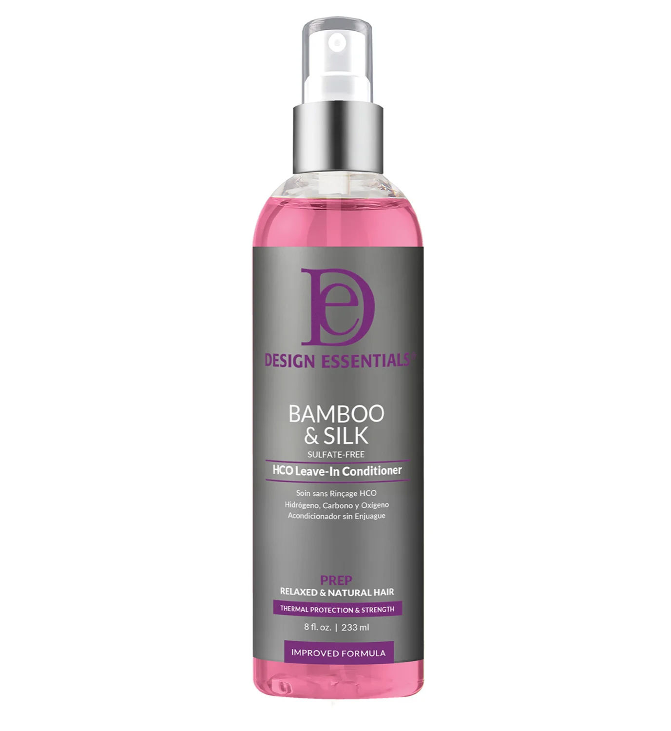 DESIGN ESSENTIAL BAMBOO & SILK HCO LEAVE-IN CONDITIONER 8FL.OZ