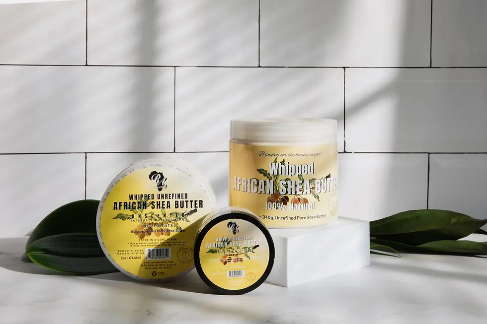Thumbnail: *RA COSMETICS 100% AFRICAN SHEA BUTTER 12OZ WHIPPED