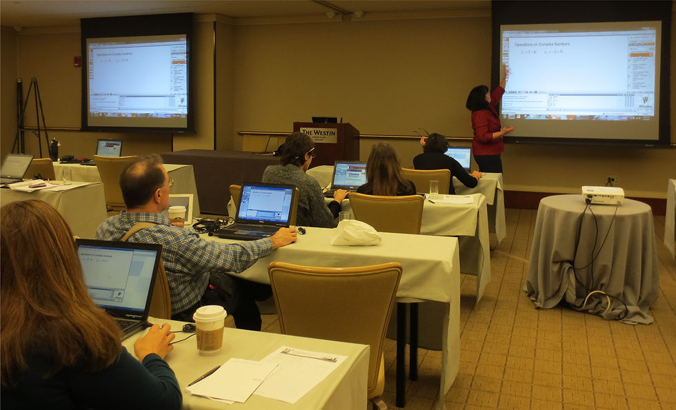 ICTCM 2013 workshop