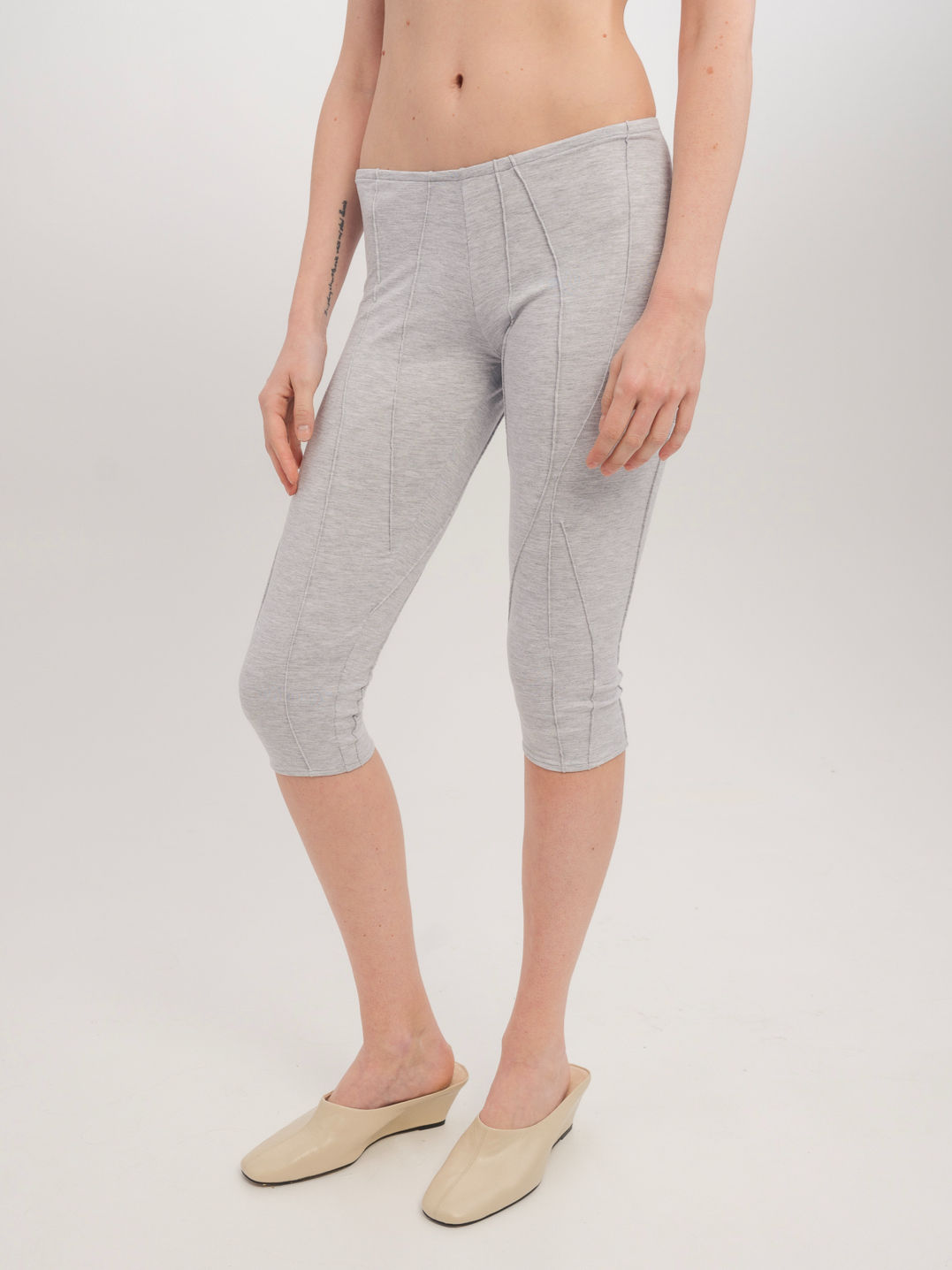 Classy Capri - Grey Melange