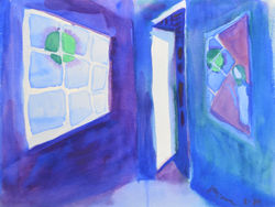 Room with mirror and green moon DSC_2925