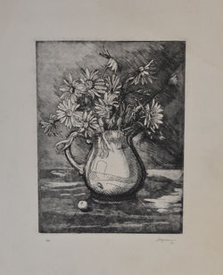 Still Life with Dead Daisies