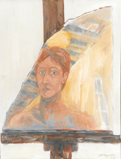 Self Portrait in Broken Mirror 1988