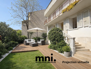 TOULON - QUARTIER MOURILLON - T3 + 200m2 jardin