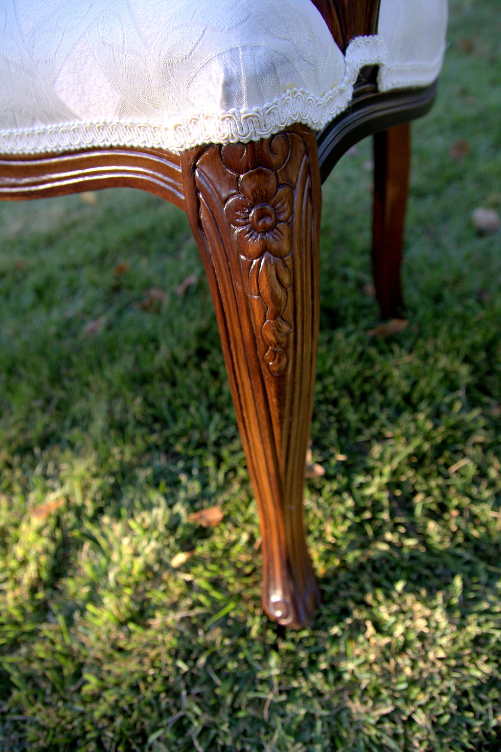 Thumbnail: White Louis XV Chair