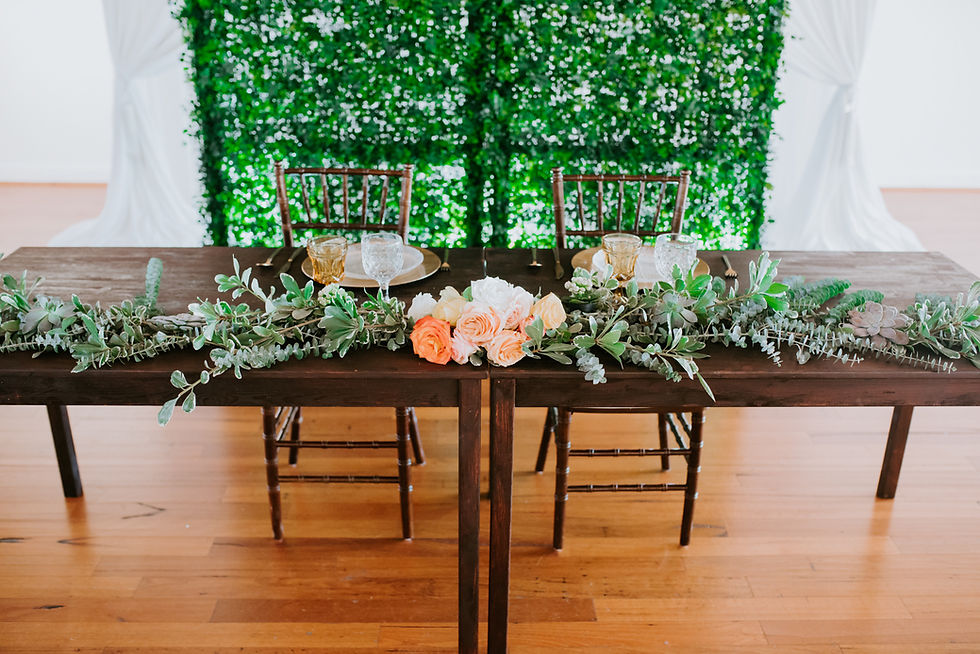 Thumbnail: Dark Brown Farmhouse Table