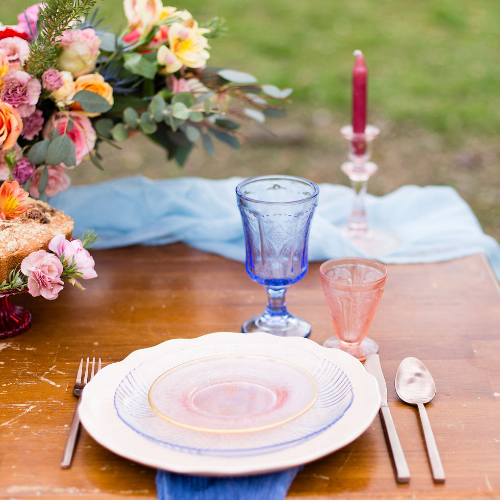 Thumbnail: White with Natural Top Farmhouse Table