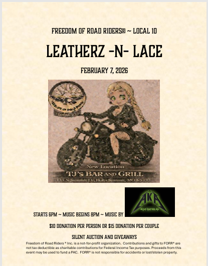 Feb Local 10 Leatherz-n-Lace