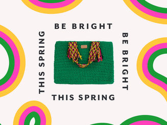 how to wear bright accessories this spring