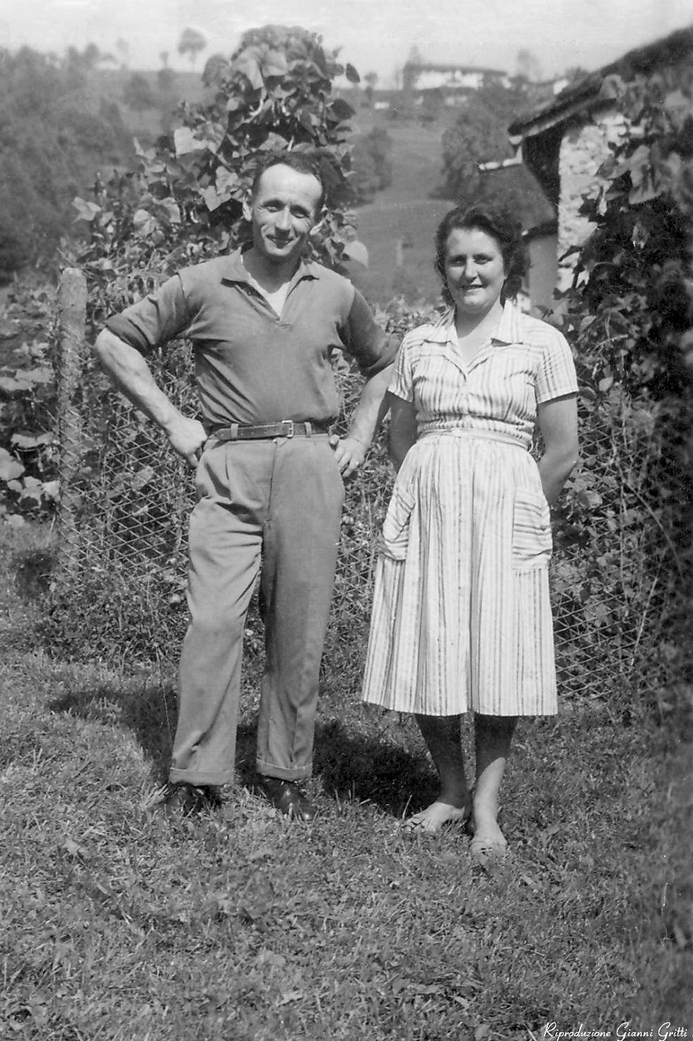 Piera e suo marito Mario