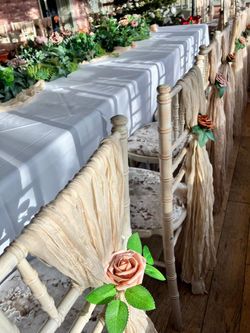 Autumnal chair drops