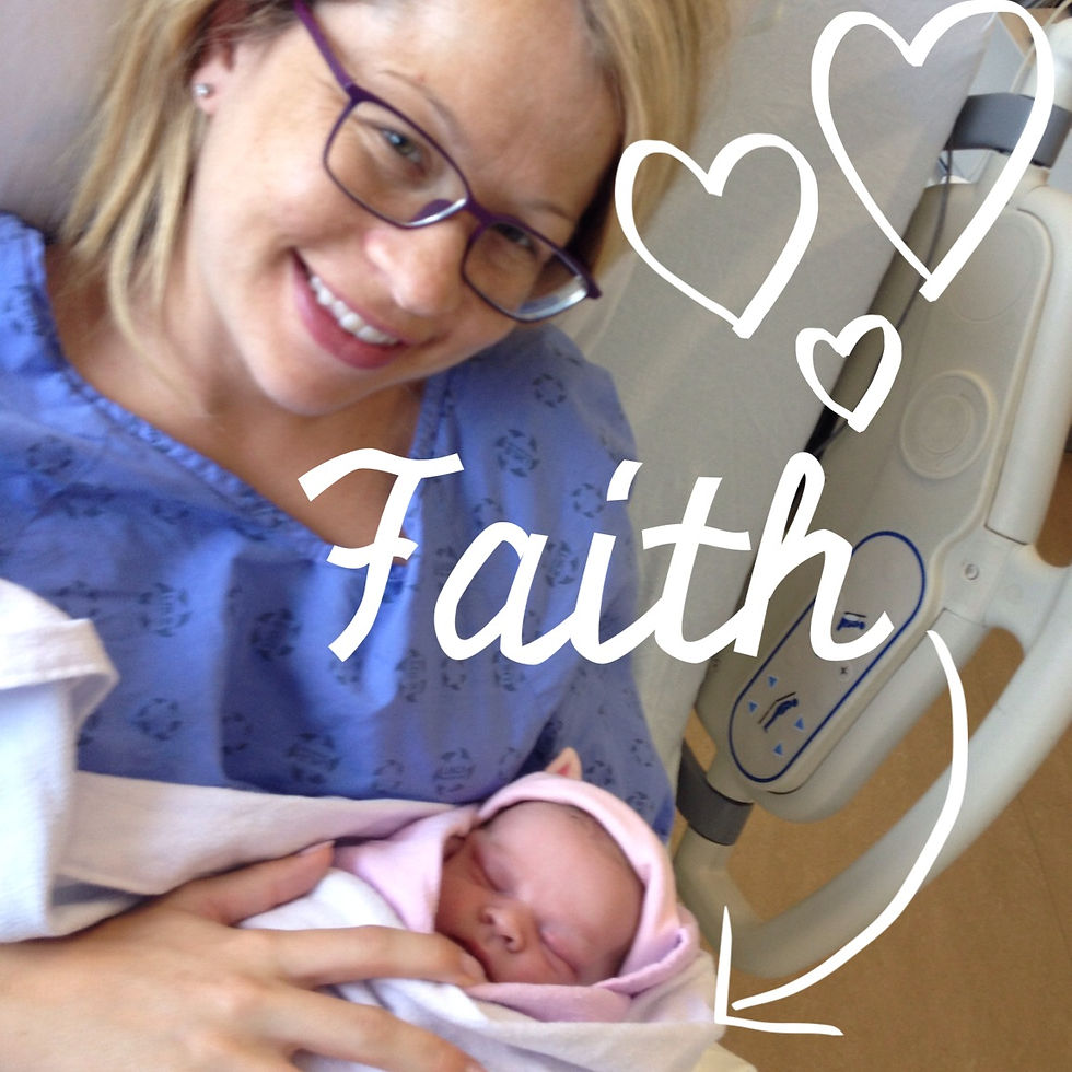 Welcome Baby Faith!