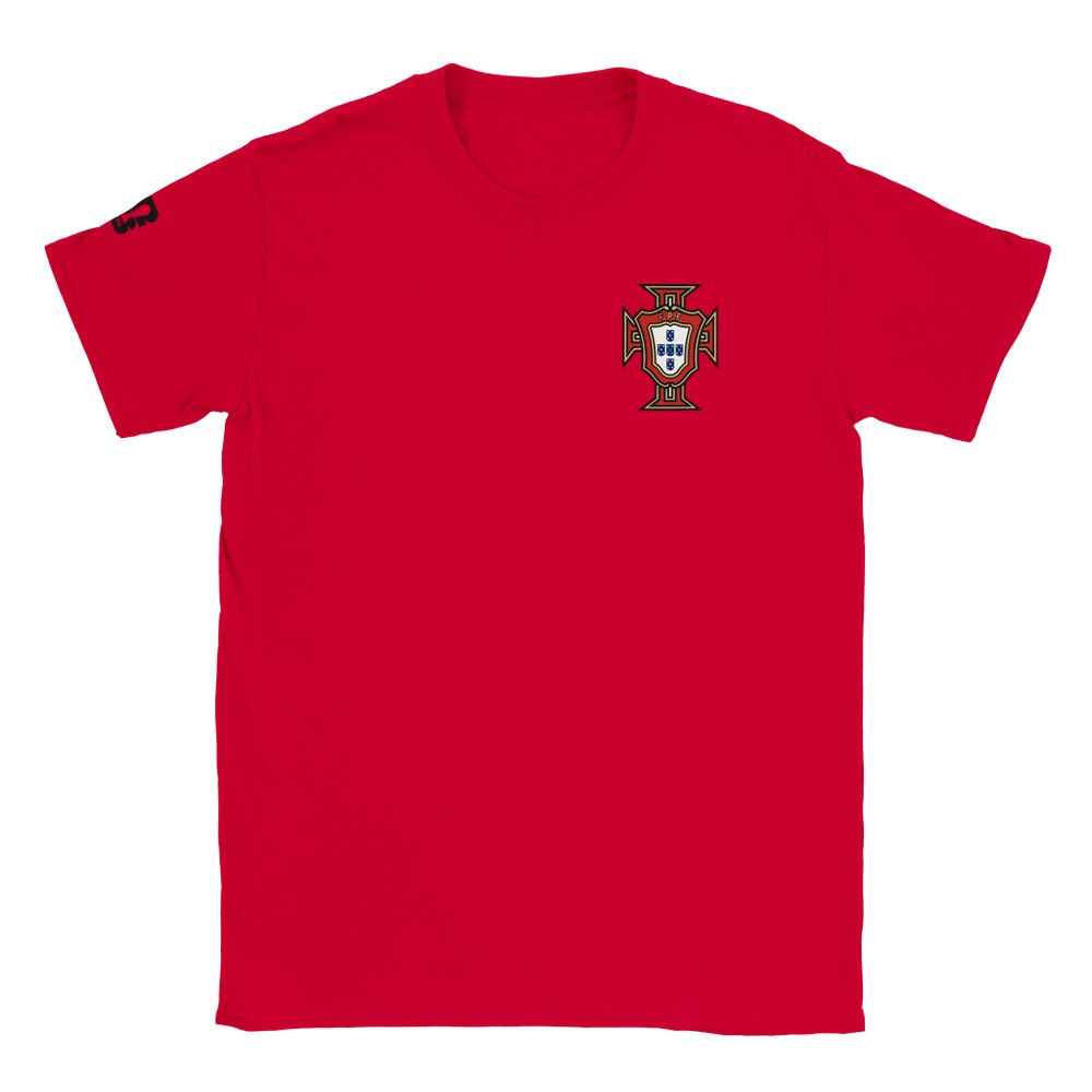 Portugal World Cup fifa 2026 Sleeve Unisex Crewneck T-shirt  Gildan® 64000