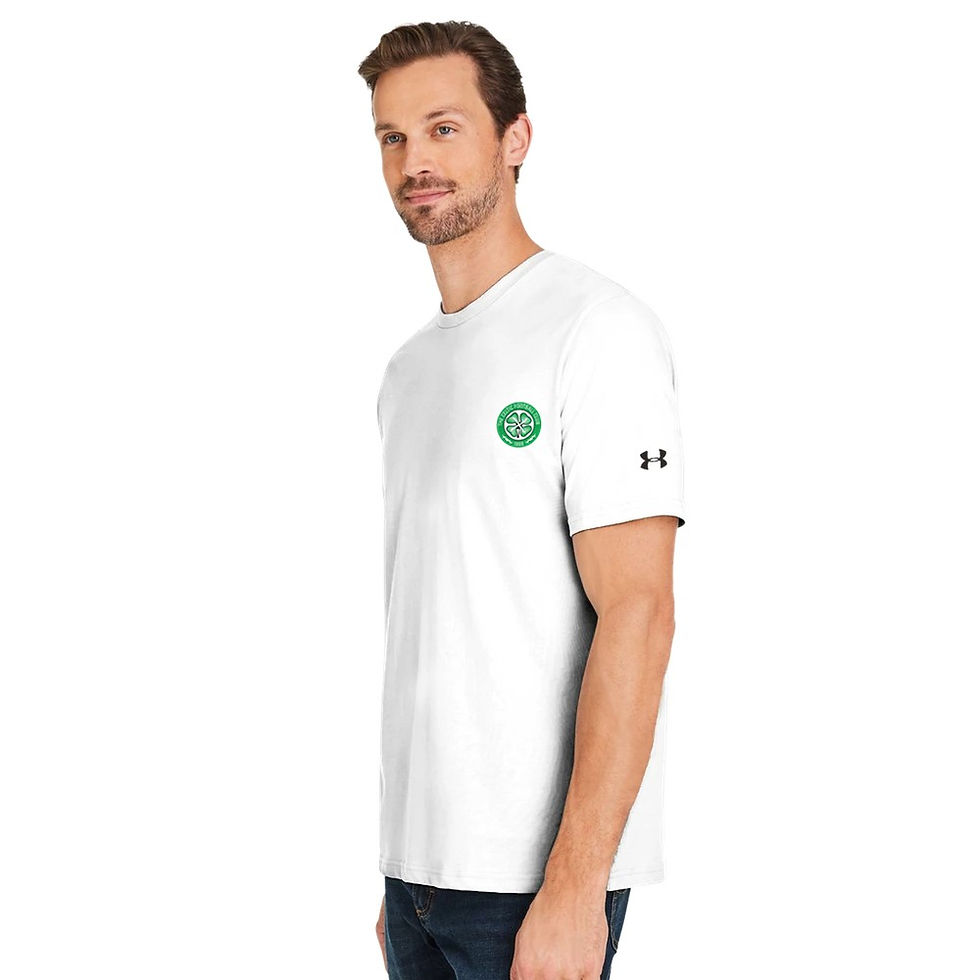 Thumbnail: Celtics FC Men's Athletic Crewneck T-Shirt | Under Armour 1383264  White/black