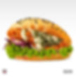 Shin Mala Chicken Burger
