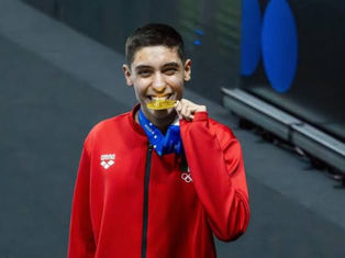 ¡Derrocha talento! El mexicano Diego Villalobos conquista plata, su tercera medalla en la Copa Mundial de Natación Artística de Markhan
