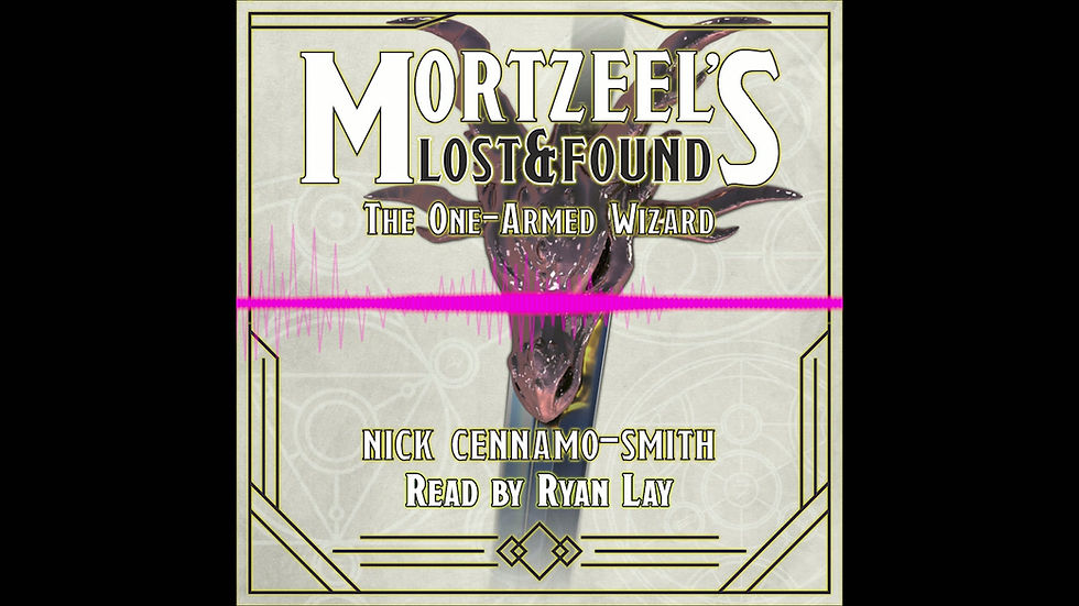 Thumbnail: Mortzeel's Lost and Found: The One-armed Wizard (Audiobook)