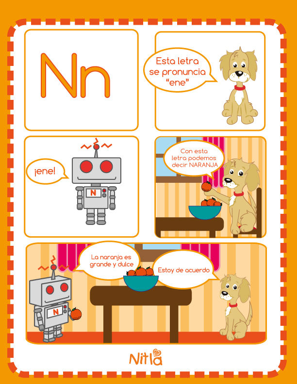 Letra N-Nitla