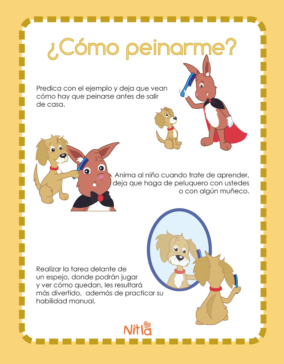 El peinado-Actividad