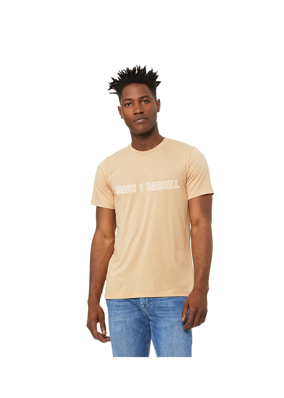 Sand Big Text T Shirt Mach 1 Barbell sand-big-text-t-shirt-mach-1-barbell