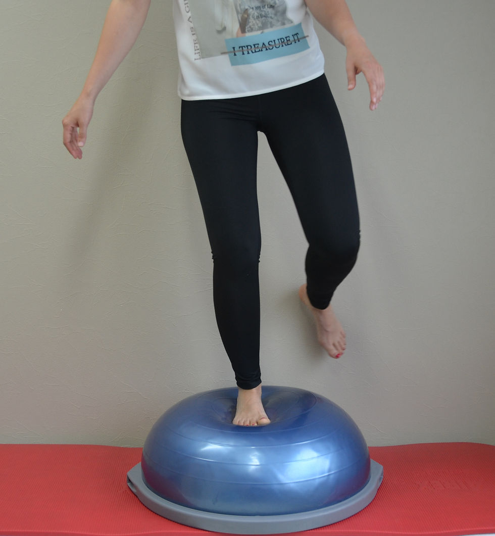 Oefening bosu