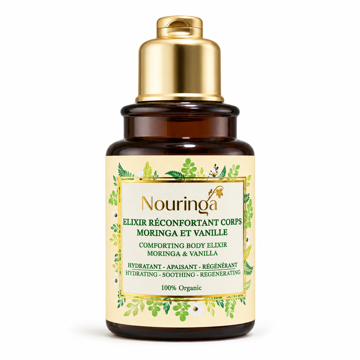 Élixir Réconfortant Corps - Moringa & Vanille (100 ml)