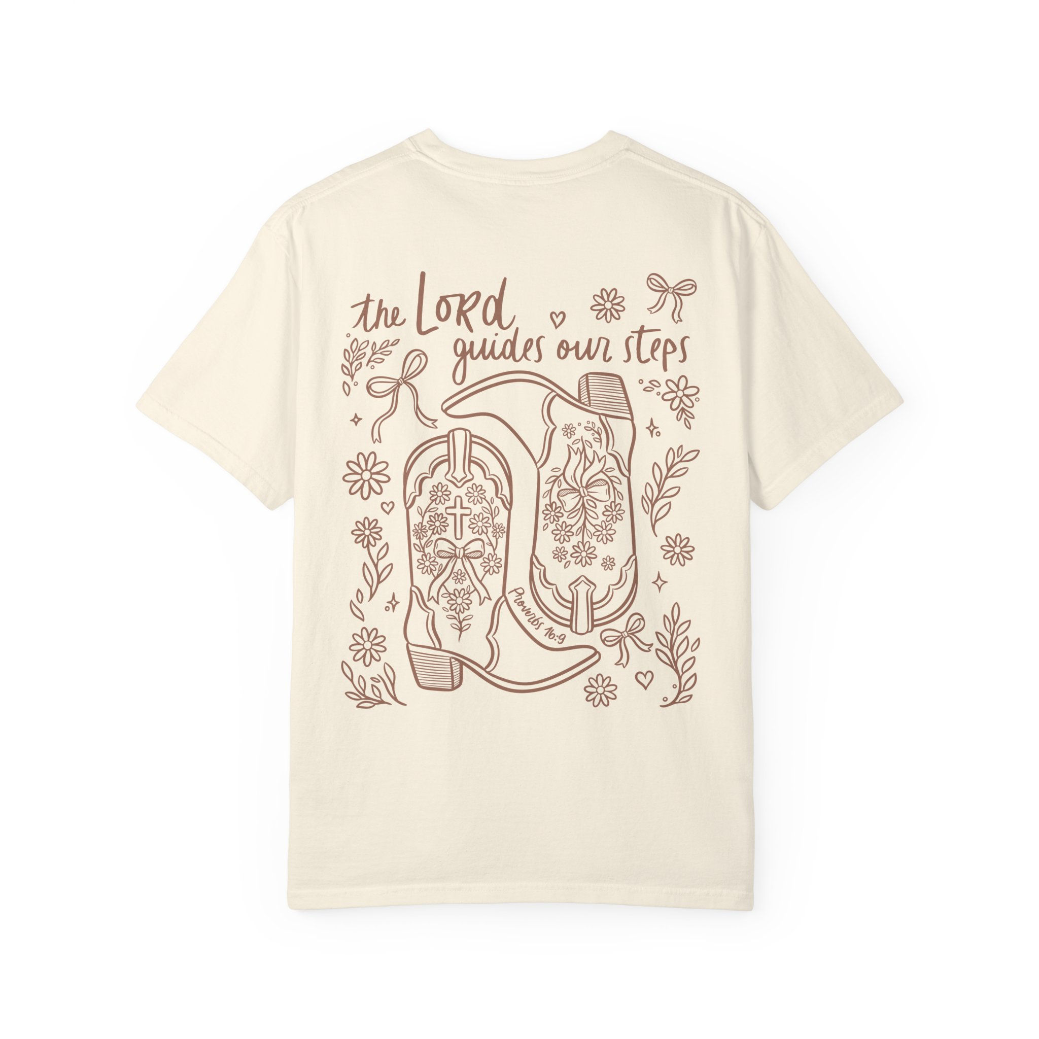 The Lord Guides Our Steps Tee