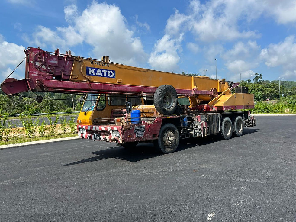 Mobile Crane Rental Equipment – TPS Crane Services Malaysia