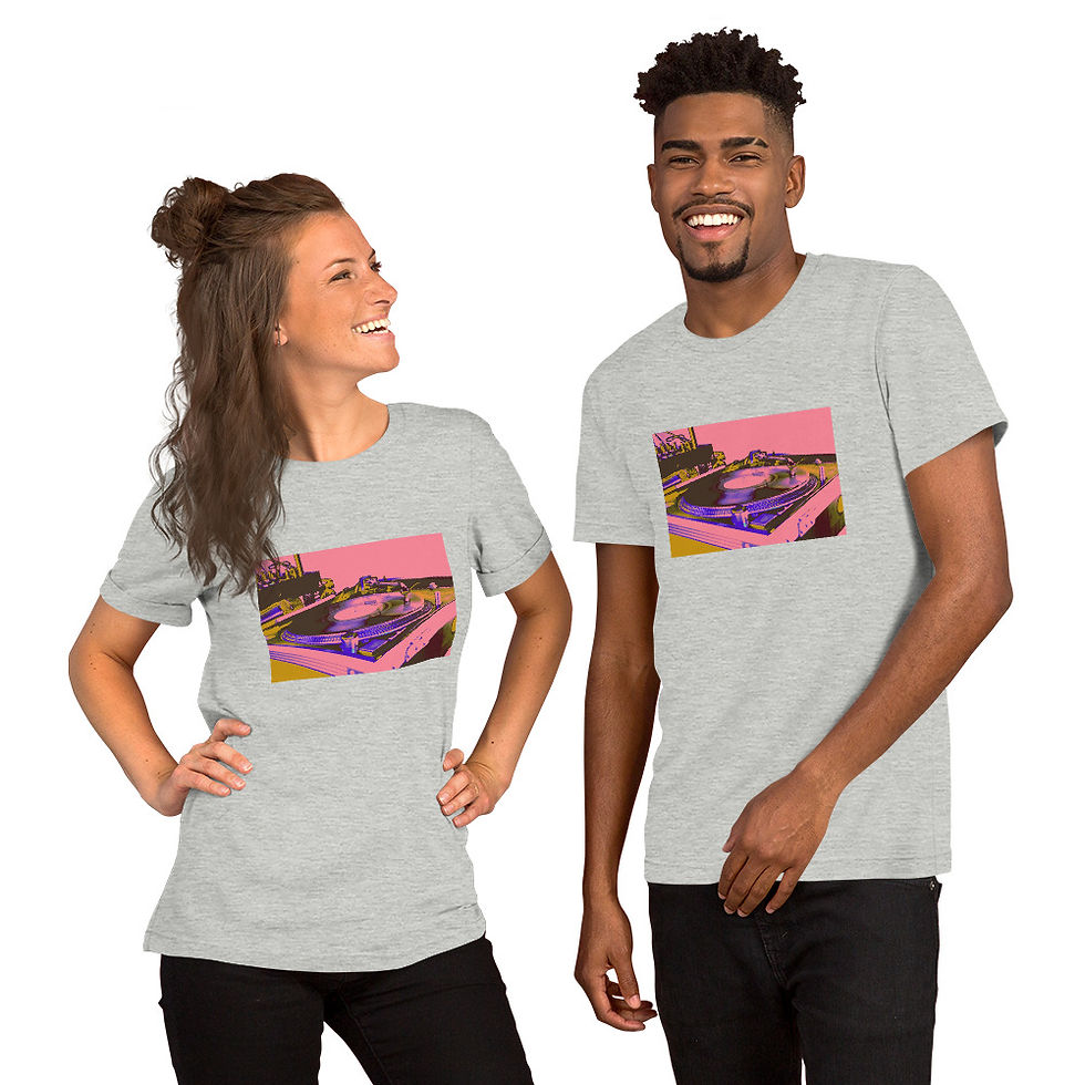 Thumbnail: DJ Short-Sleeve Unisex T-Shirt