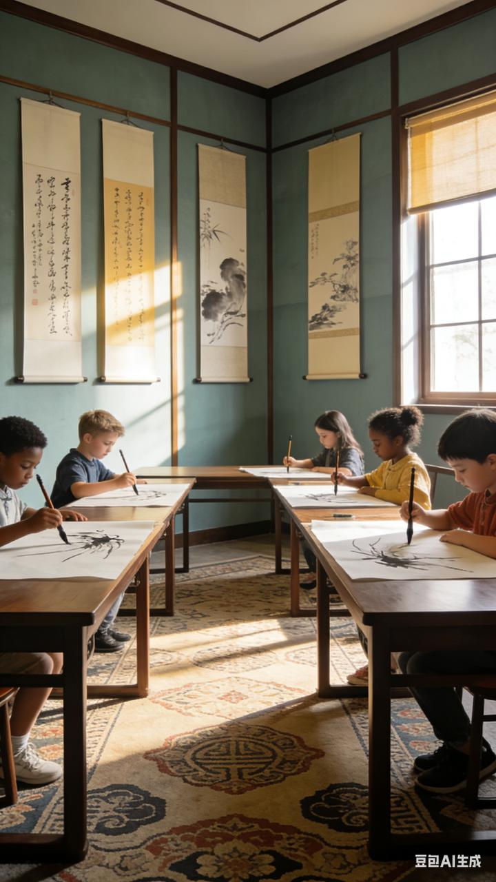 Yuhan International provides art and painting education for children and adults.